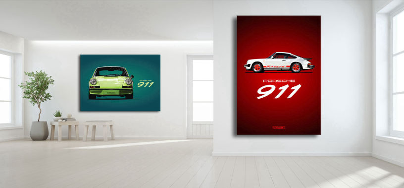 custom posters and paintings